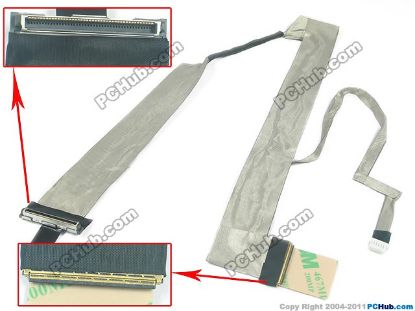 Picture of Lenovo ThinkPad SL510 Series  LCD Cable (15") 45M2857, 15.6" LED Teflon