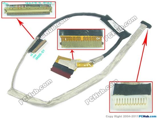 Picture of Lenovo ThinkPad Edge E420 LCD Cable (14") 04W1849, 14.0' LED