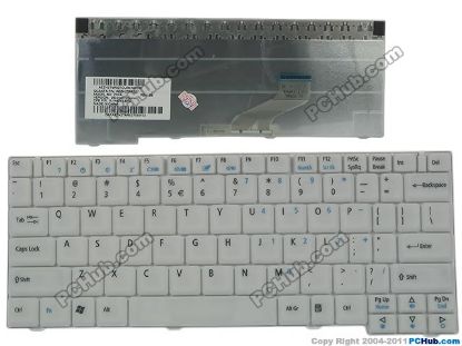 Picture of Acer TravelMate 3040 Series Keyboard US with "€", 15", White, New