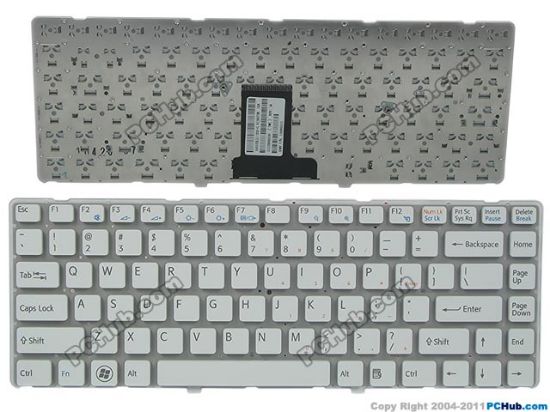 Picture of Sony Vaio PCG-61211T Keyboard US, 15", White, New