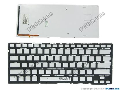 Picture of Sony Vaio VPCSC Series Various Item Backlit Film For US Keyboard 