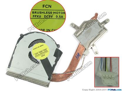 Picture of Forcecon FFXU Cooling Fan  FFXU, DC5V 0.5A, Cooling Heatsink fan