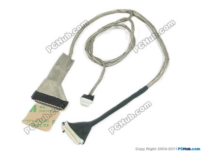 Picture of Toshiba Satellite C600 Series LCD Cable (14") 6017B0273901, For 14.0" WXGA HD LED LCD panel
