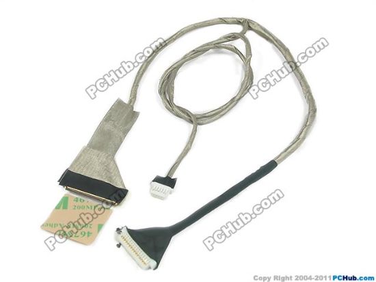 Picture of Toshiba Satellite C600 Series LCD Cable (14") 6017B0273901, For 14.0" WXGA HD LED LCD panel