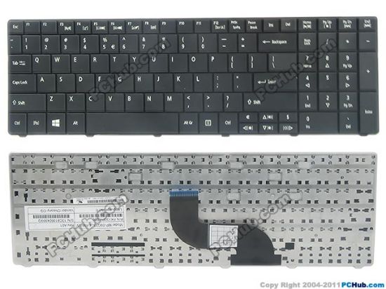 Picture of Acer Aspire E1-571 Series Keyboard PK130PI1A00,US-Int "New"