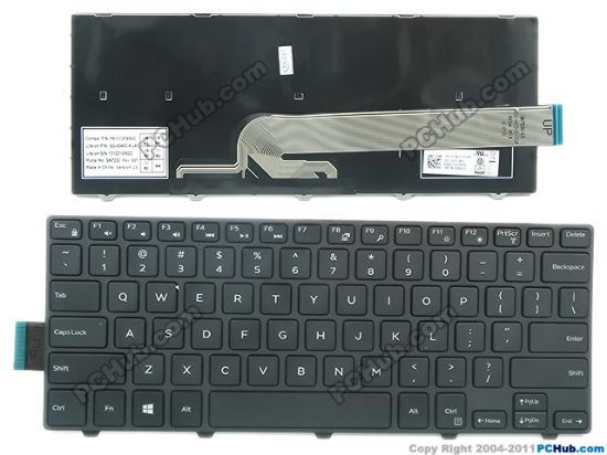 Picture of Dell Inspiron 14 3442 Keyboard US, "NEW", 50X15
