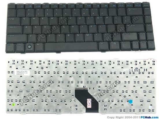 Picture of BenQ Joybook R55 Series Keyboard US, 15" , Black, New