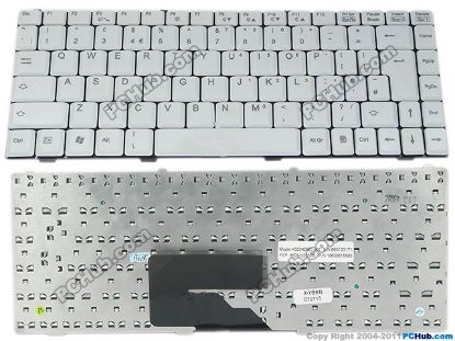 Picture of Fujitsu SIEMENS Amilo Pro V2040 Keyboard EU, 15", White, Big RTN