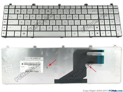 Picture of ASUS N55 Series Keyboard US, 15", Black, New
