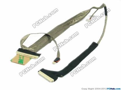 Picture of Toshiba Satellite A500 Series LCD Cable (16") DC02000UD00, For 16.0"  LCD Panel, (Webcam)