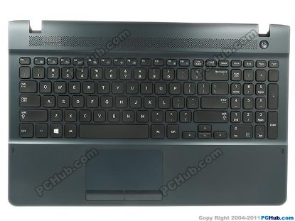 Picture of Samsung Laptop NP300E5E ( 300E5E ) Mainboard - Palm Rest with TP, Grey, US Keyboard