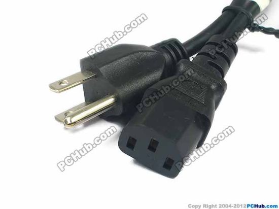 Picture of UPH US Plug Power Cord - IEC C13 Length: Approx.48cm