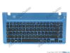 Picture of Samsung Laptop NP350V4C ( 350V4C ) Mainboard - Palm Rest Keyboard Frame - with US KB, "Blue"