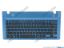 Picture of Samsung Laptop NP350V4C ( 350V4C ) Mainboard - Palm Rest Keyboard Frame - with US KB, "Blue"