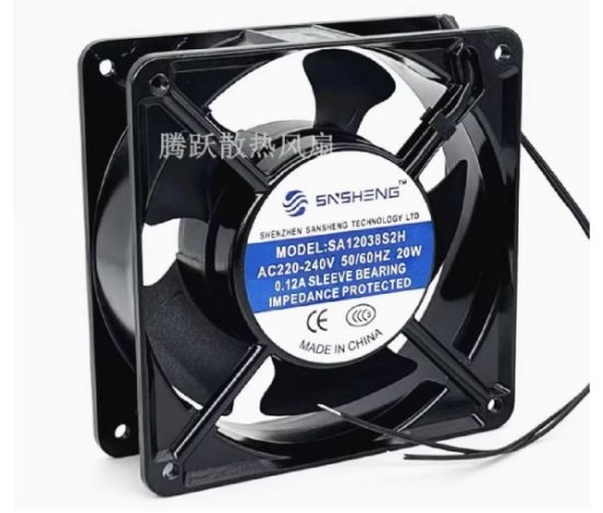 Picture of STK SA12038S2H Server - Square Fan AC 220/240A, 0.17A, 120x120x38mm, 2-Wire