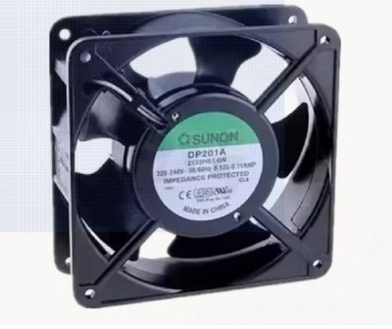 Picture of Sunon Wealth DP201A Server - Square Fan 2123HST.GN, sq120x120x38mm, 2-pin, AC 240V 0.12A
