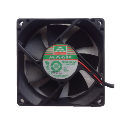 Picture of Protechnic Magic MGA8012LB-A20 Server - Square Fan , sq80x80x20mm, 2-wire, DC 12V 0.15A