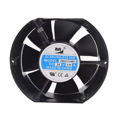 Picture of Huaxia Hengtai YM2417ANB1 Server - Round Fan 24V0.60A, rf172x150x51mm, Insertion