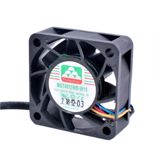 Picture of Protechnic Magic MGT4012WB-W15 Server - Square Fan 12V0.70A, sq40x40x15mm, 4W