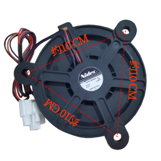 Picture of Nidec GW10C12MS2BA-52 Server - Round Fan GW10C12MS2BA-52, Z20