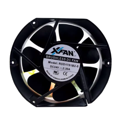 Picture of XIFAN / Xinruilian RDD1751B2-5 Server - Round Fan rd172x150x51, 2w, DC 24V 2.3A 