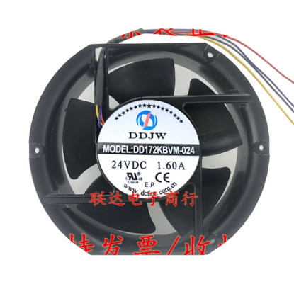 Picture of Other Brands DDJW Server - Round Fan DD172KBVM-024, DC 24V 1.6A