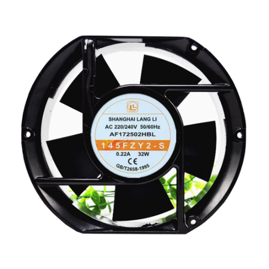 Picture of HSY AF172502HBL Server - Round Fan AF172502HBL, AC 220-240V 32W