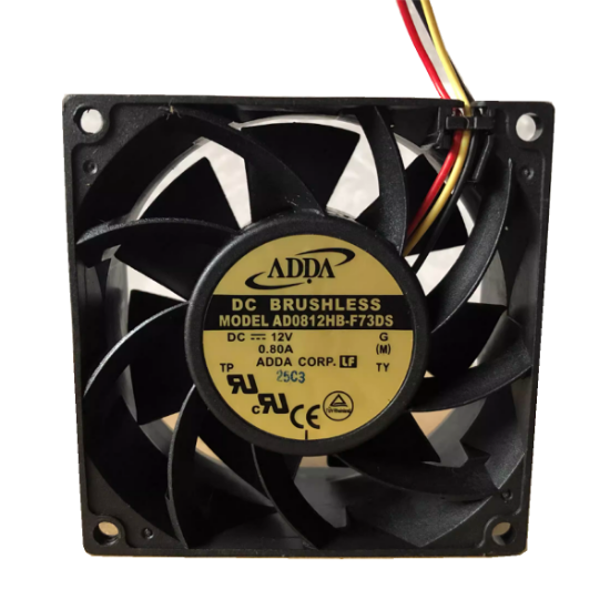 Picture of ADDA AD0812HB-F73DS Server-Square Fan AD0812HB-F73DS