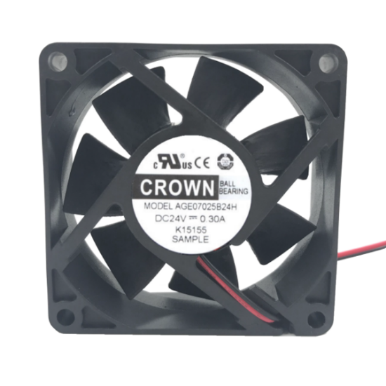 Picture of CROWN AGE07025B24H Server-Square Fan AGE07025B24H