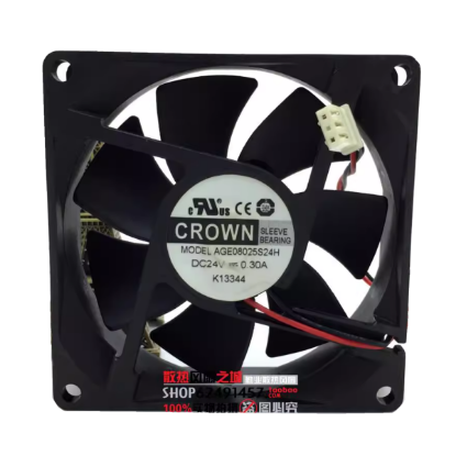 Picture of CROWN AGE08025S24H Server-Square Fan AGE08025S24H