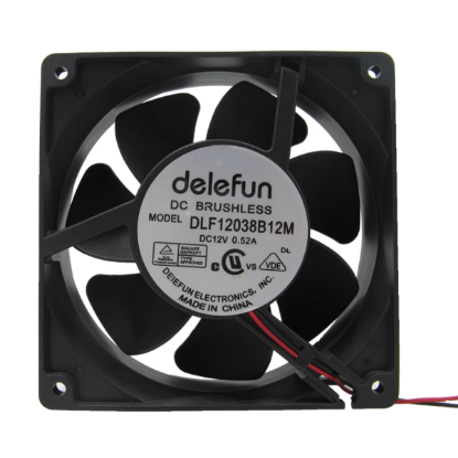 Picture of delefun DLF12038B12M Server-Square Fan DLF12038B12M