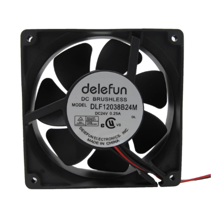 Picture of delefun DLF12038B24M Server-Square Fan DLF12038B24M