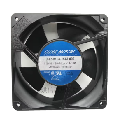 Picture of Globe Motors A47-B15A-15T3-000 Server-Square Fan A47-B15A-15T3-000