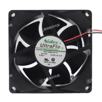 Picture of Nidec T80T12MS11A7-51 Server-Square Fan T80T12MS11A7-51, 4312H U4 E.P