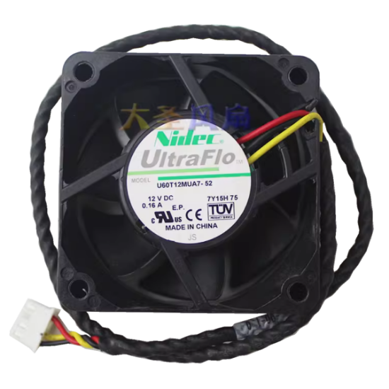 Picture of Nidec U60T12MUA7-52 Server-Square Fan U60T12MUA7-52, 7Y15H 75