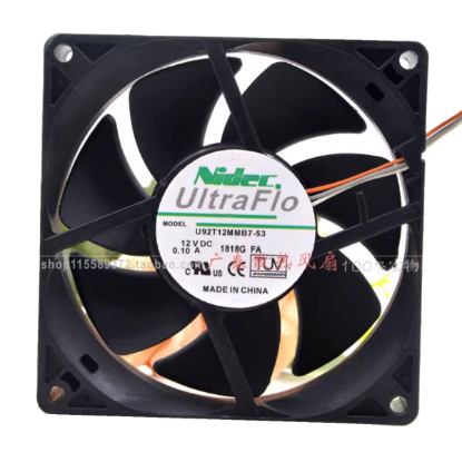 Picture of Nidec U92T12MMB7-53 Server-Square Fan U92T12MMB7-53, 3Y04M5
