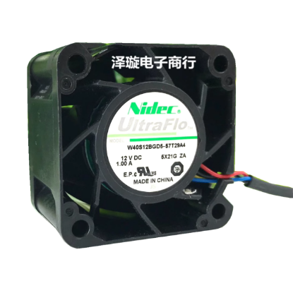 Picture of Nidec W40S12BGD5-57T29A4 Server-Square Fan W40S12BGD5-57T29A4, 5X21G ZA