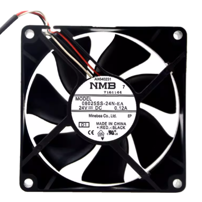 Picture of NMB-MAT / Minebea 08025SS-24N-EA Server-Square Fan 08025SS-24N-EA