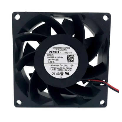Picture of NMB-MAT / Minebea 08038RA-24P-FA Server-Square Fan 08038RA-24P-FA, 03