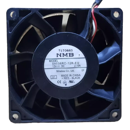 Picture of NMB-MAT / Minebea 08038RC-12R-EU Server-Square Fan 08038RC-12R-EU, 01