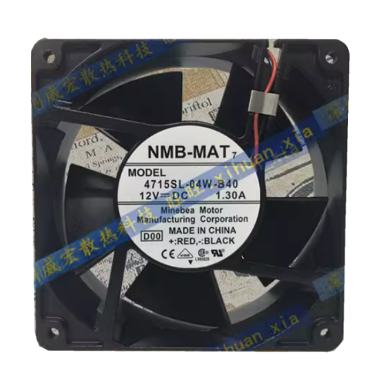 Picture of NMB-MAT / Minebea 4715SL-04W-B40 Server-Square Fan 4715SL-04W-B40, D00