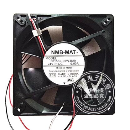 Picture of NMB-MAT / Minebea 5015KL-05W-B29 Server-Square Fan 5015KL-05W-B29, E00