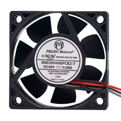 Picture of PELKO D6020H48BPCB2-7 Server-Square Fan D6020H48BPCB2-7
