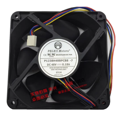 Picture of PELKO P1238H48BPCB8-7 Server-Square Fan P1238H48BPCB8-7