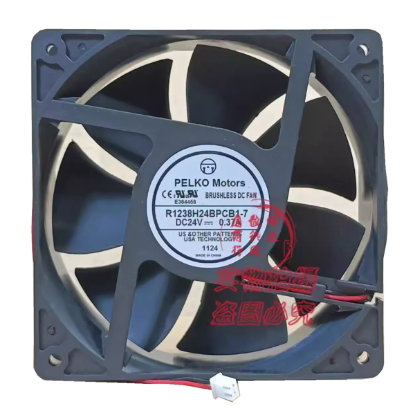 Picture of PELKO R1238H24BPCB1-7 Server-Square Fan R1238H24BPCB1-7