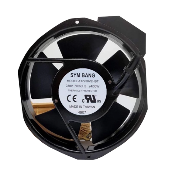 Picture of SYM BANG A17238V2HBT Server - Round Fan AC230V 30W 172x150x38mm