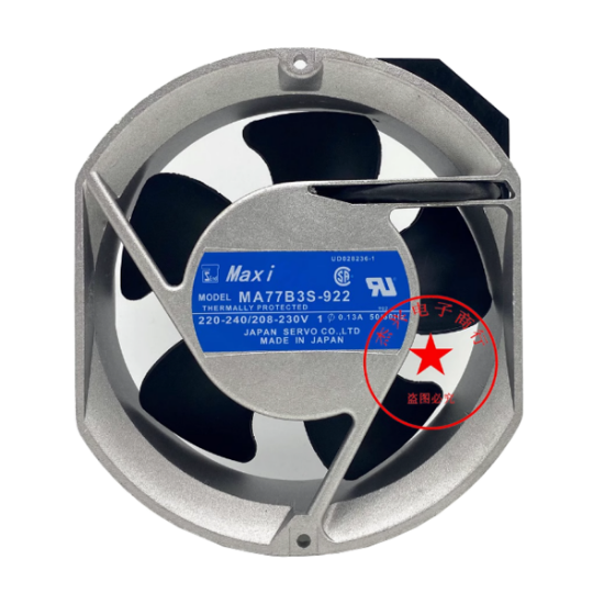 Picture of Japan Servo MA77B3S-922 Server-Round Fan MA77B3S-922, P/N 09G5427
