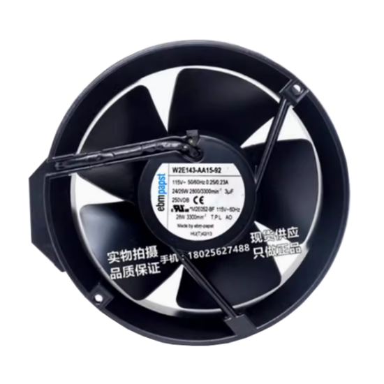 Picture of ebm-papst W2E143-AA15-92 Server-Round Fan W2E143-AA15-92