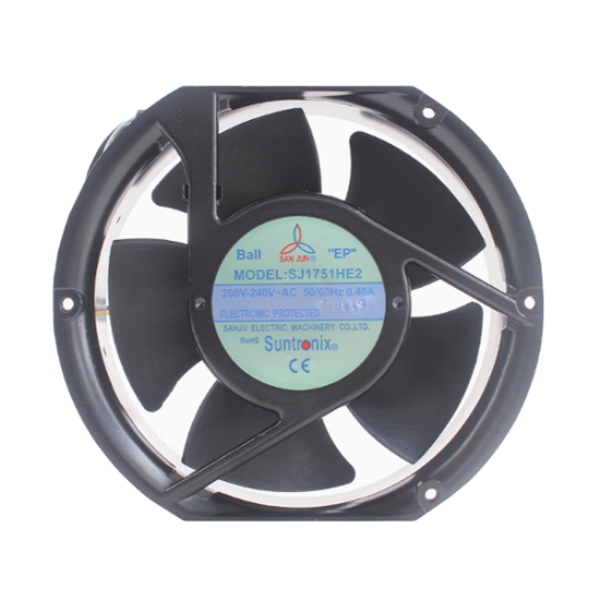 Picture of San Jun / Suntronic SJ1751HE2 Server-Round Fan SJ1751HE2