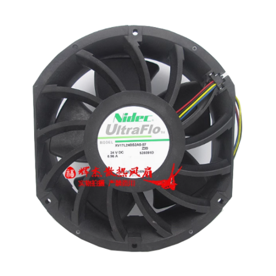 Picture of Nidec XV17L24BS2A5-07 Server-Round Fan XV17L24BS2A5-07, Z99 520201D